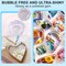 UV Resin, 2 PCS Upgrade Ultraviolet Epoxy Resin Crystal Clear Hard Glue Solar Cure Sunlight Activated Resin for Handmade Jewelry, DIY Craft Decoration, Casting and Coating(200g)